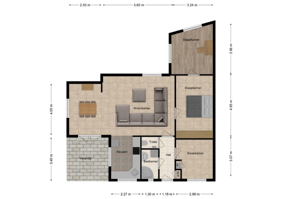 mediumsize floorplan